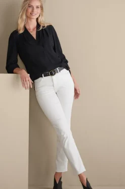 Soft Surroundings Tops|Akira Blouse