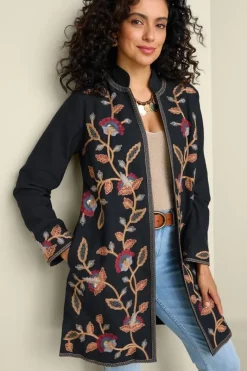 Soft Surroundings Toppers|Jackets & Coats|Alamosa Jacket Black