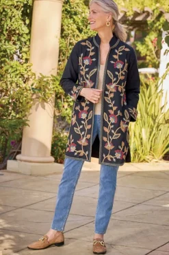 Soft Surroundings Toppers|Jackets & Coats|Alamosa Jacket Black
