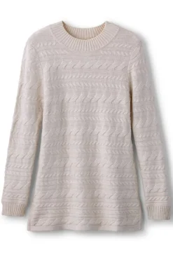 Soft Surroundings Tops|Sweaters & Cardigans|Alena Cable Sweater Tunic