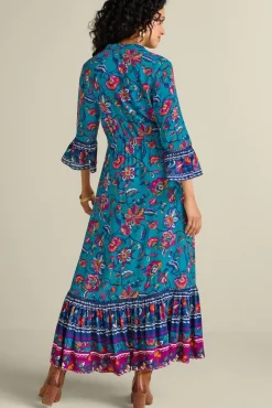 Soft Surroundings Dresses|Allene Maxi Dress SophiaFloral&Border