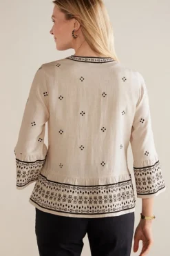 Soft Surroundings Toppers|Jackets & Coats|Amantea Jacket Moonbeam