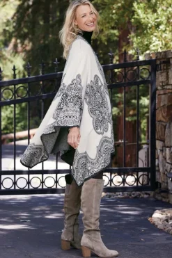 Soft Surroundings Scarves & Wraps|Amedeo Wrap Ecru