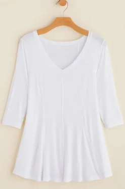 Soft Surroundings Tops|Amelia A-Line Tunic