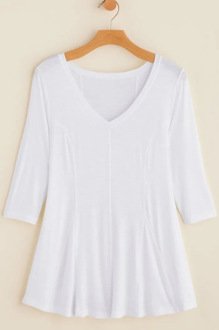 Soft Surroundings Tops|Amelia A-Line Tunic