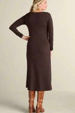 Soft Surroundings Dresses|Annette Dress EspressoHeather