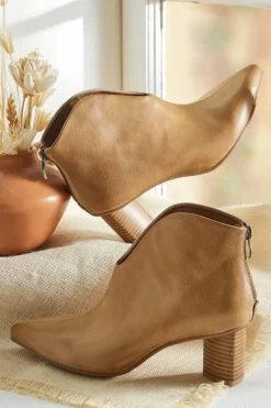 Soft Surroundings Shoes|Antelope Hope Bootie Taupe