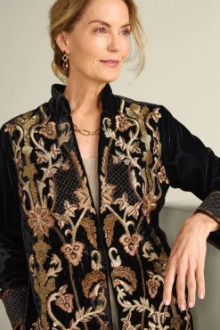 Soft Surroundings Jackets & Coats|Antoinette Jacket Black
