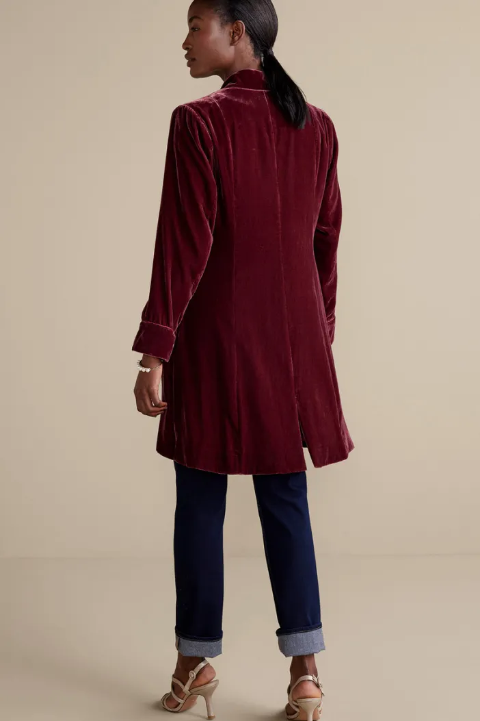 Soft Surroundings Jackets & Coats|Aria Velvet Jacket