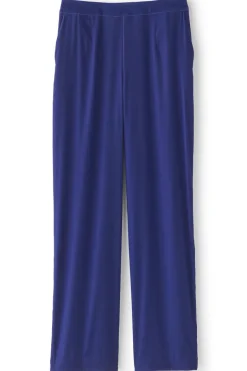 Soft Surroundings Pants|Aria Velvet Wide Leg Pants