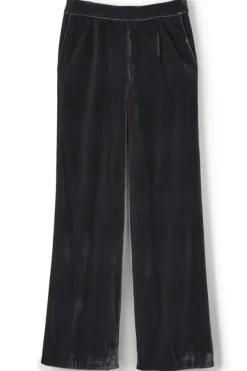 Soft Surroundings Pants|Aria Velvet Wide Leg Pants