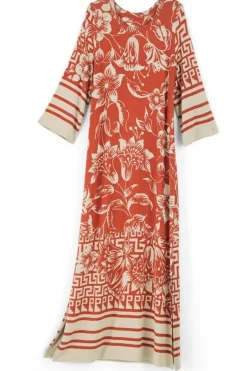 Soft Surroundings Dresses|Asteria Dress CoralFloral