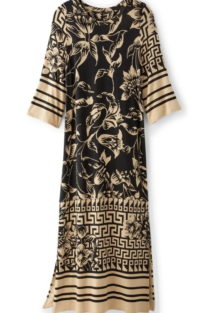 Soft Surroundings Dresses|Asteria Dress CoralFloral
