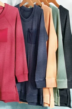 Soft Surroundings Tops|Tunics & Leggings|Autumn Waffle Tunic