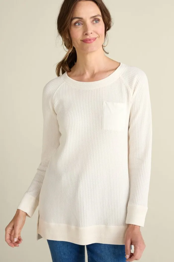Soft Surroundings Tops|Tunics & Leggings|Autumn Waffle Tunic