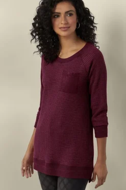 Soft Surroundings Tops|Tunics & Leggings|Autumn Waffle Tunic