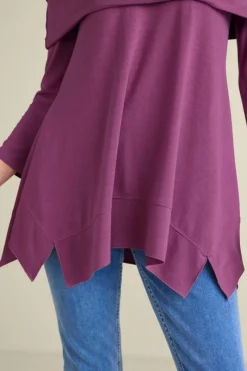 Soft Surroundings Tops|B'call Knit Tunic Damson