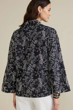 Soft Surroundings Toppers|Jackets & Coats|Beatrix Topper Black