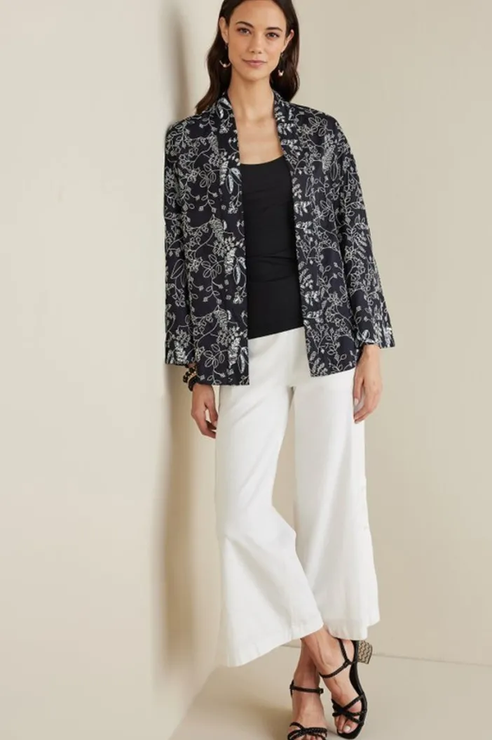 Soft Surroundings Toppers|Jackets & Coats|Beatrix Topper Black