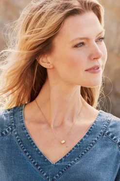 Soft Surroundings Jewelry|Necklaces|Beljoy Friend Pendant Necklace Gold