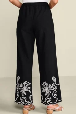 Soft Surroundings Pants|Bernita Pants Black