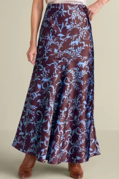 Soft Surroundings Skirts|Blaise Satin Skirt