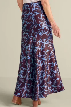 Soft Surroundings Skirts|Blaise Satin Skirt