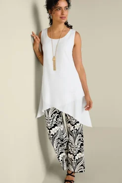 Soft Surroundings Tops|Celine Tunic I IvoryPearl