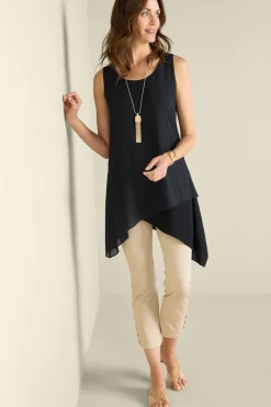 Soft Surroundings Tops|Celine Tunic I IvoryPearl