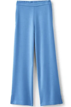 Soft Surroundings Pants|Ceri Knit Wide-Leg Pants