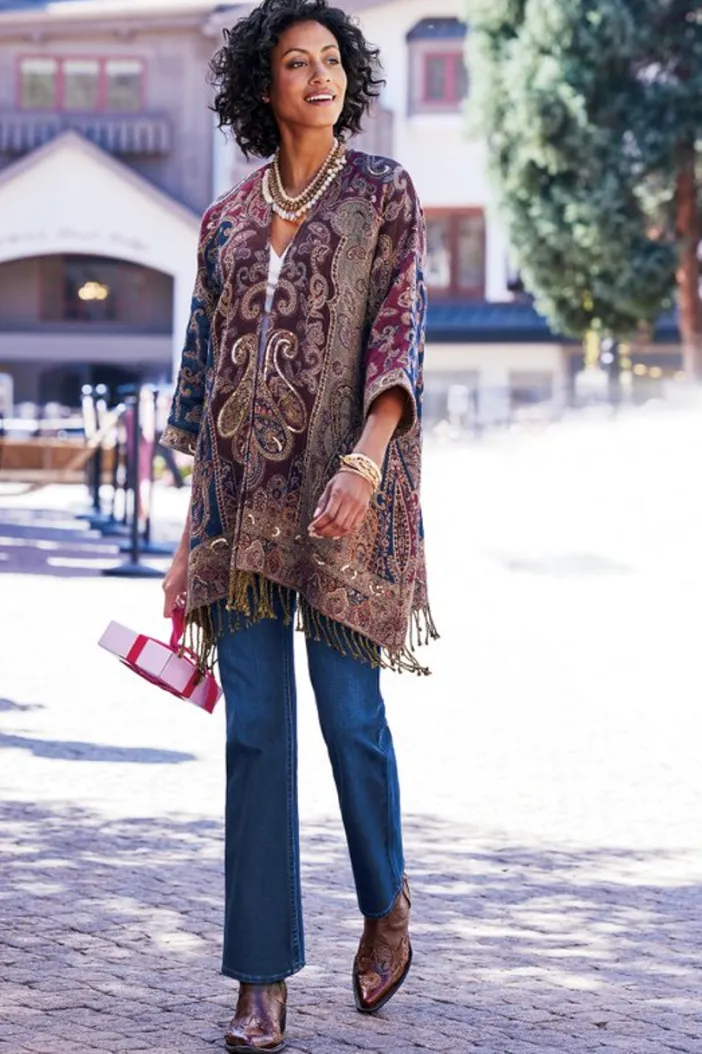 Soft Surroundings Toppers|Jackets & Coats|Chaucer Topper