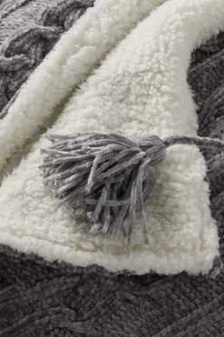 Soft Surroundings Sleepwear & Lounge|Scarves & Wraps|Chenille Sherpa Wearable Throw