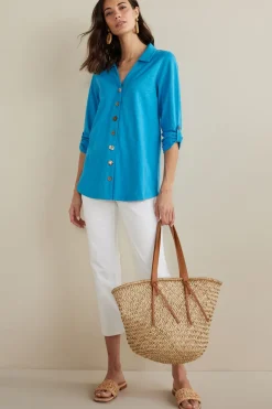 Soft Surroundings Tops|Tunics & Leggings|Danielle 3/4 Sleeve Tunic