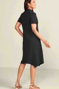 Soft Surroundings Dresses|Danielle Button Dress