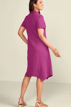 Soft Surroundings Dresses|Danielle Button Dress