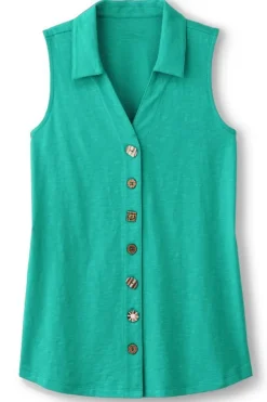 Soft Surroundings Tops|Tunics & Leggings|Danielle Sleeveless Tunic