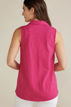 Soft Surroundings Tops|Tunics & Leggings|Danielle Sleeveless Tunic