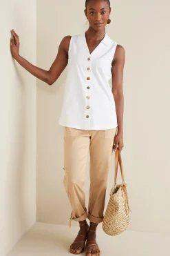 Soft Surroundings Tops|Tunics & Leggings|Danielle Sleeveless Tunic
