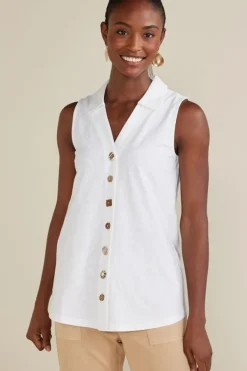 Soft Surroundings Tops|Tunics & Leggings|Danielle Sleeveless Tunic