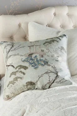 Soft Surroundings Bedding|Daria Euro Sham Flax