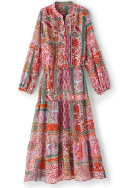 Soft Surroundings Dresses|Drea Midi Dress MultiPatchwork