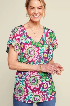 Soft Surroundings Tops|Tunics & Leggings|Elana Tunic RioGarden