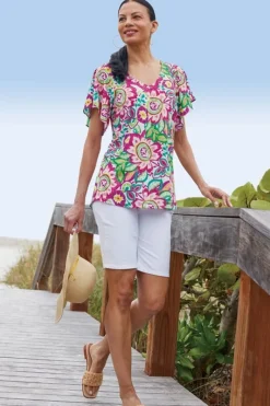 Soft Surroundings Tops|Tunics & Leggings|Elana Tunic RioGarden