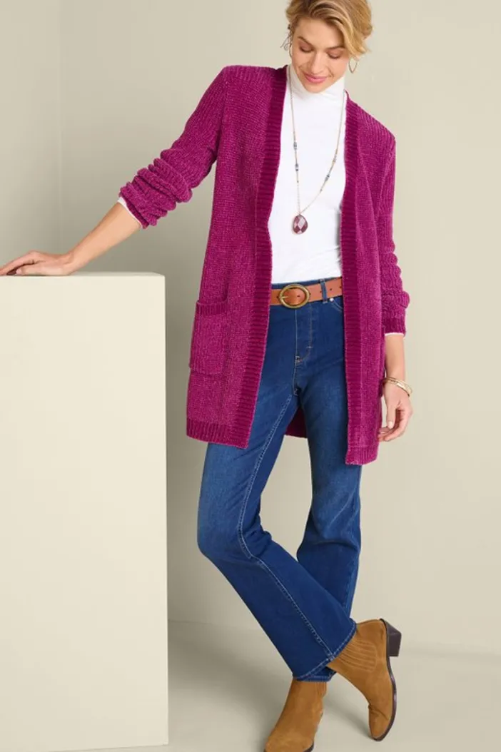 Soft Surroundings Sweaters & Cardigans|Faith Chenille Cardigan
