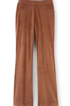 Soft Surroundings Pants|Faux Suede Bootcut Pants