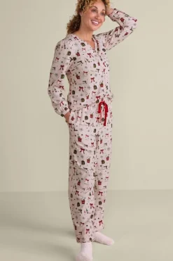 Soft Surroundings Sleepwear & Lounge|Festive Finley Sleep Set