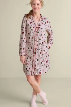 Soft Surroundings Sleepwear & Lounge|Festive Finley Sleep Shirt