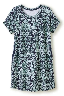 Soft Surroundings Dresses|Fina French Terry Short Dress