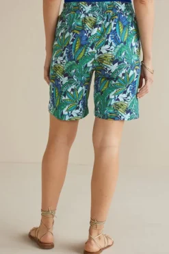 Soft Surroundings Pants|Shorts|Flavia Linen Blend Shorts