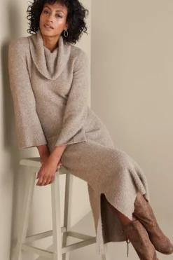 Soft Surroundings Dresses|Frances Dress LightBrown